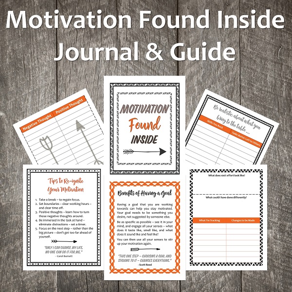 Motivation Found Inside Journal & Guide